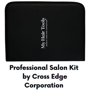 Kit de pinces professionnelles pour extensions capillaires en acier inoxydable doré, avec pince à sertir plate, pince à bandes adhésives, peigne, crochet à boucles et pince de retrait de perles - Product Image 6