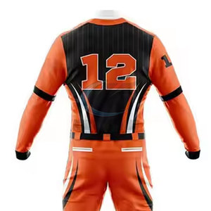 Uniforme de Béisbol para Hombre de Alta Calidad, Más Vendido, con Logotipo Personalizado, Tela de Poliéster Transpirable, Ropa de Equipo y Servicio OEM - Product Image 5