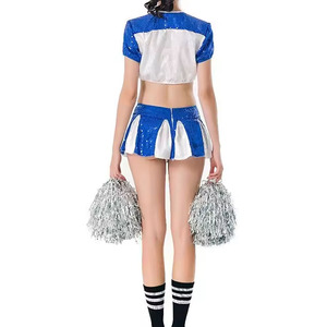 Tenue de cheerleading vibrante et durable en textile athlétique, design confortable pour les compétitions scolaires - Product Image 6