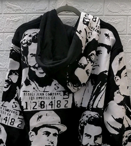 Hoodies Homme Légers à Fermeture Éclair, Style Streetwear, Imprimés Oversize, Collection Hiver, Prix de Gros Asali-Hoodies - Product Image 6