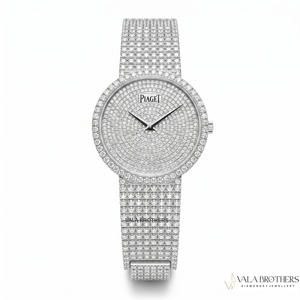 Reloj de Lujo Piagett con Diamantes Moissanite para Hombre y Mujer, Elegante Reloj para Fiestas, Eventos y Regalos, desde India - Product Image 1