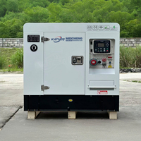 Groupes électrogènes diesel silencieux à inverseur permanent 15KVA 18KVA 20KVA 25KVA 30KVA 110/380V, Station d'alimentation extérieure