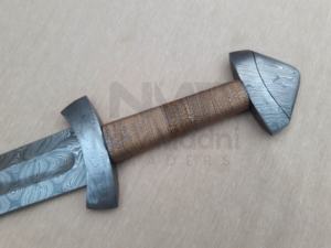 NMT-2512ดาบแบบไวกิ้งทำด้วยมือของดามัสกัส - Product Image 4