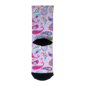Women’s Patterned Crew <b>Socks</b> Cotton Soft Comfortable Fashionable Perfect for Office School Casual or Home Wear - Product Image 2