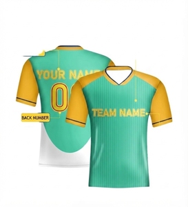 OEM Service Mint Green 100% Polyester <b>Soccer</b> Jersey Football Uniform Breathable Mesh Personalized Team Wear Sportswear Apparel - Product Image 1