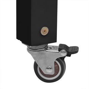 Isola da Cucina K K da 47 Pollici con Tavolo da Pranzo Estensibile, Impiallacciatura in Legno di Gomma e Ripiano Interno con Funzionalità di Stoccaggio - Product Image 2