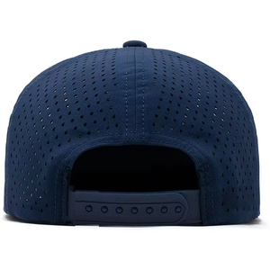 หมวกแก๊ปแบบ snapback 6 แผง ผ้าโพลีเอสเตอร์/คอตตอน ปรับแต่งได้ตามต้องการ ขายดี ปักลายด้านหน้า ดีไซน์เรียบง่าย ทันสมัย เหมาะสำหรับการเดินทาง - Product Image 5