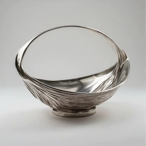 On Sale Modern Handmade Metal Serving Bowl Polished Finish Decorative Design For Food Serving - Product Image 4