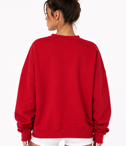 Suéter de Cuello Alto para Mujer, Premium, Color Sólido, Talla Grande, 100% Algodón Tejido, Manga Corta, OEM - Product Image 2