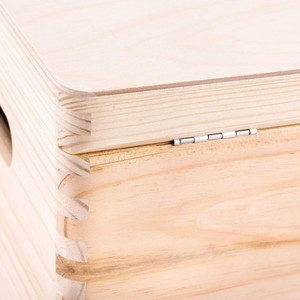 Handcrafted Classic Pine Wood Multifunction Office Organizer with Custom Capacity & Load Natural Finish - Product Image 4