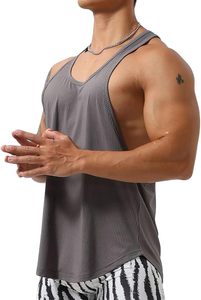 Custom Men’s Sleeveless <b>Workout</b> <b>Tank</b> <b>Top</b> Breathable Lightweight Quick Dry Fabric Gym Fitness Running Training Athletic - Product Image 5