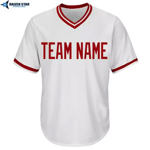 Men Sports Baseball Jersey Custom Printed Team Wear Athletic Performance Shirt - Product Image 2