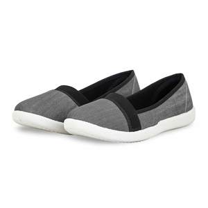 Baskets en toile grises WN6163, chaussures tendance et tendance - Product Image 3