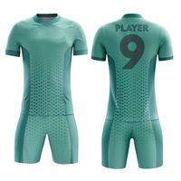 Ensemble Maillot et Short de Football Personnalisé – Tenue de Soccer à Manches Courtes, Vêtements de Sport, Tenue d'Équipe, Kit d'Entraînement Athlétique, Vêtements de Performance