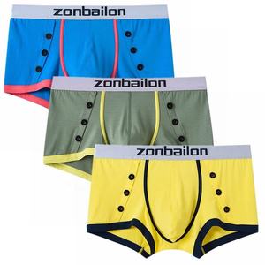 Boxer de haute qualité pour hommes, produit populaire de vente en gros directe d'usine à bas prix 100% coton respirant fabriqué au Bangladesh - Product Image 1