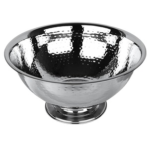 Wholesale Stainless Steel Beverage Tub <b>Wine</b> & Champagne Server with Hammered Silver Finish for Parties, <b>Bars</b>, Hotels & Catering - Product Image 3