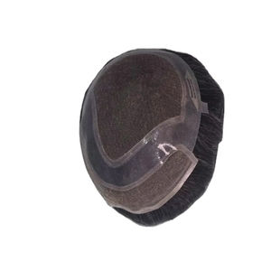 Taz Hair BD Prótesis Capilar de Cabello Humano Remy Indio con Onda Natural y Frente de Encaje, Calidad Premium - Product Image 4