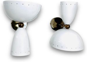 Mid Century Diabolo Italian Sputnik Wall <b>Sconce</b> 1950s Modern Adjustable Wall Lamp, Vintage Designer <b>Light</b> for Luxury Home Decor - Product Image 2