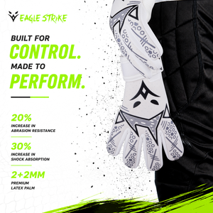 Gants de gardien de but de football en latex, design hybride, logo professionnel, autres gants de sport, service OEM - Product Image 5