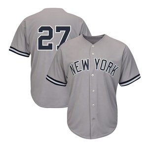 Maillots de baseball sur mesure avec impression par sublimation USA style streetwear uniformes chemises de baseball - Product Image 6