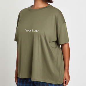 เสื้อยืดคอกลมแขนสั้นผู้หญิง คุณภาพพรีเมียม เป็นมิตรกับสิ่งแวดล้อม สวมใส่สบายในฤดูร้อน สไตล์ฮิปฮอป สตรีทแวร์ ผ้าฝ้าย 100% ตกแต่งด้วยลายปักแบบกำหนดเอง - Product Image 4