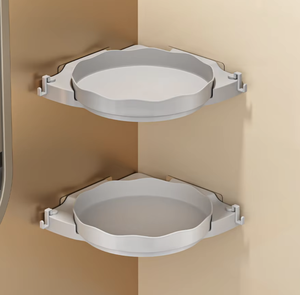 Durable Modern Bathroom Storage Rack No Drill Triangle <b>Wall</b> Mounted Organizer Nail Free <b>Corner</b> <b>Shelf</b> Storage Rack - Product Image 3