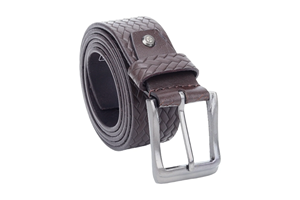 Ceinture en cuir véritable pour homme, ceinture classique à boucle à ardillon, ceinture de mode pour affaires, ceinture durable avec boucle en alliage - Product Image 6