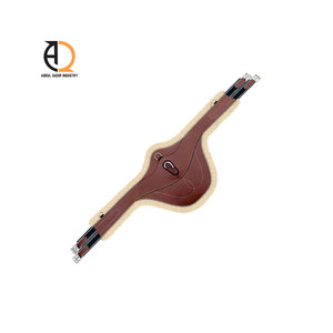 Cincha de Doma para Caballo de Cuero de Alta Calidad con Hebillas Elegantes y Acolchado Suave, Tallas Disponibles para Caballo - Product Image 1