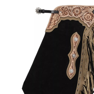 Premium Quality Fully <b>Leather</b> Made Loose Fit <b>Men</b> Riding <b>Chaps</b> High Quality Horse Riding Products <b>Chaps</b> for <b>Men</b> - Product Image 2