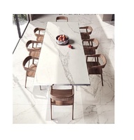 Carreaux de porcelaine polie de haute qualité pour plans de travail de cuisine, épaisseur 12 mm, pour murs intérieurs, salles de bain, centres commerciaux, faciles à découper, prix bas, Inde