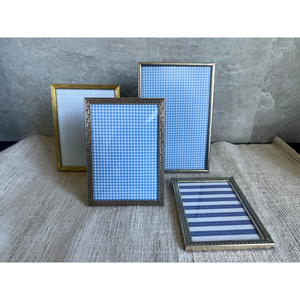 Handmade Eco-Friendly Customizable <b>Metal</b> Photo <b>Frame</b> with Silver Finish for Vintage Homes and Farmhouse Style Interiors Supplies - Product Image 4