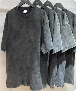 เสื้อยืด DTG พิมพ์ลายกราฟิกสไตล์วินเทจสำหรับผู้ชาย ทรงโอเวอร์ไซส์ สตรีทแวร์ ล้างสีแบบ Stone Washed ฮิปฮอป ผ้าฝ้าย 100% รับสั่งทำลายพิเศษ - Product Image 2