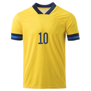 Venta al por Mayor de Camisetas de Fútbol Estampadas de Alta Calidad, Uniformes de Fútbol Personalizados para Hombre, Color Personalizado, 100% Poliéster Transpirable - Product Image 1