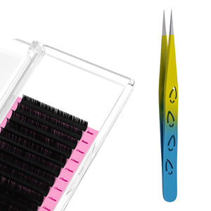 Pince à épiler pour cils Stahlmann Pro, professionnelle, de haute qualité, avec logo personnalisé, en acier inoxydable, lisse, dentelée, fine, durable, prise en main parfaite - Product Image 4