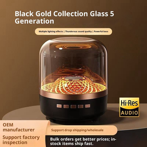 Enceinte Bluetooth portable avec lumière LED colorée, batterie rechargeable, audio sans fil, pleine gamme, utilisation en intérieur - Product Image 6