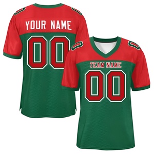 Maillot de football américain personnalisé de haute qualité 2026, vente en gros, pour hommes, manches courtes, séchage rapide, sublimation, OEM - Product Image 3