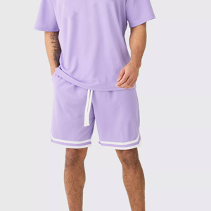 Customized High Quality Wholesale Breathable Mesh Friendly Shorts Casual Basketball Shorts 100% Polyester Mesh - Product Image 1
