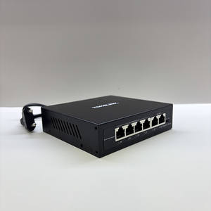 6-Port 10/100Mbps Poe Switch Met 4 Lange Bereik 250M Poe Poorten En <span class=keywords><strong>2</strong></span> Uplink Poorten Poe Ieee802.3 Af/Op Ondersteuning Voor Ip Camera - Product Image 4