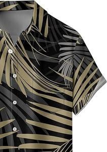 Camiseta Hawaiana Antiarrugas para Hombre, Calidad Premium, Ropa Casual, Últimos Diseños en Oferta, Camisetas para Hombre con Logotipo/Color Personalizado - Product Image 4