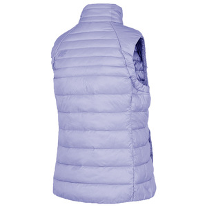 Veste matelassée courte à boutons pour femme, veste d'hiver décontractée légère et matelassée - Product Image 4