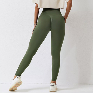 Leggings de yoga taille haute sans couture, séchage rapide, extensibles dans quatre directions, pour femme, idéaux pour la gym et le fitness - Product Image 6