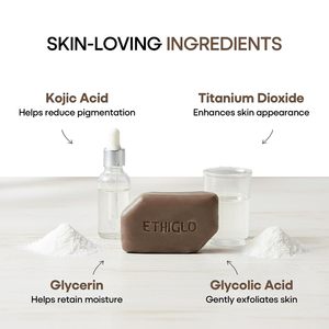 Jabón de Limpieza Profunda Ethiglo para Todo Tipo de Piel |   Ayuda a reducir las cicatrices del acné, la opacidad, el bronceado y la pigmentación. |   75g (Paquete de 2) - Product Image 2