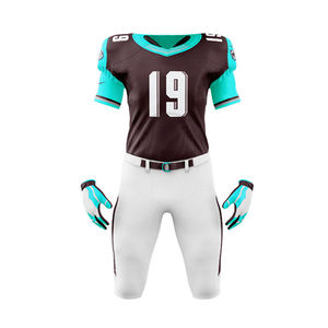 Uniforme de fútbol americano a bajo costo, cómodo, antiarrugas y con el diseño más reciente. - Product Image 3