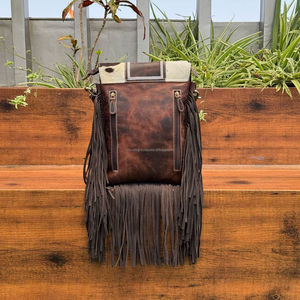 2025 à la mode botte point véritable cire dure cuir frange bandoulière sacs à main pour femmes haute qualité en cuir de vachette sac à bandoulière - Product Image 5