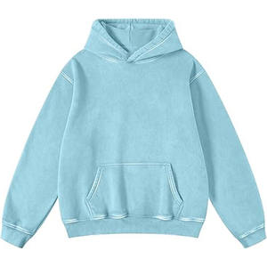 Sweat-shirts d'hiver pour hommes et femmes, imprimés numériquement, décontractés, style hip-hop streetwear, 100% coton molletonné, avec poche, imperméables, personnalisables OEM - Product Image 1
