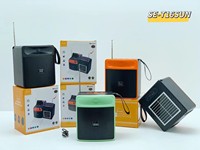 Haut-parleur solaire portable SE-T16SUN avec basses puissantes, radio FM extérieure, rechargeable USB TF, vente en gros OEM pour le marché africain, 8W