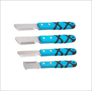 Cuchillo para peluquería canina, juego de 6 piezas, mango ergonómico y cuchillas afiladas para un corte preciso, herramientas de peluquería para mascotas - Product Image 6