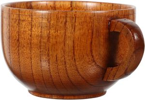 Taza de Té y Café de Madera de Acacia de Lujo, Diseño Clásico Ecológico, Creaciones Lavie, 200 ml, Personalizada, Hecha a Mano, Promocional, para Bodas - Product Image 3
