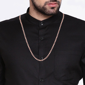 Men's Rose Gold 14K Lab Grown Fancy Diamond Pendant or <b>Charm</b> Round Brilliant Cut 24.42g Trendy Everyday Wear - Product Image 4