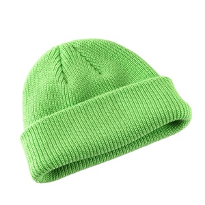 Gorro de invierno con logotipo personalizado 2026, novedad, superventas, gorro de punto acrílico 100%, teñido liso para viajes, cálido y cómodo - Product Image 6